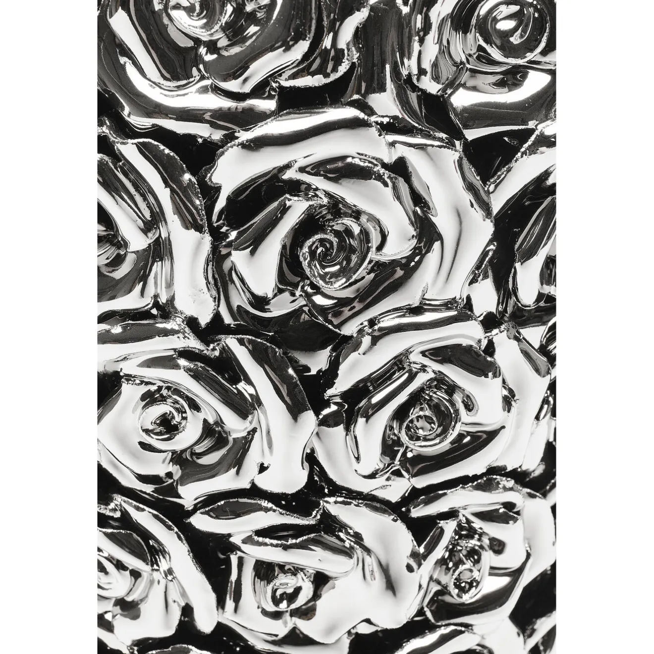 KARE Design Vases|Vase Rose Multi Chrome Pm