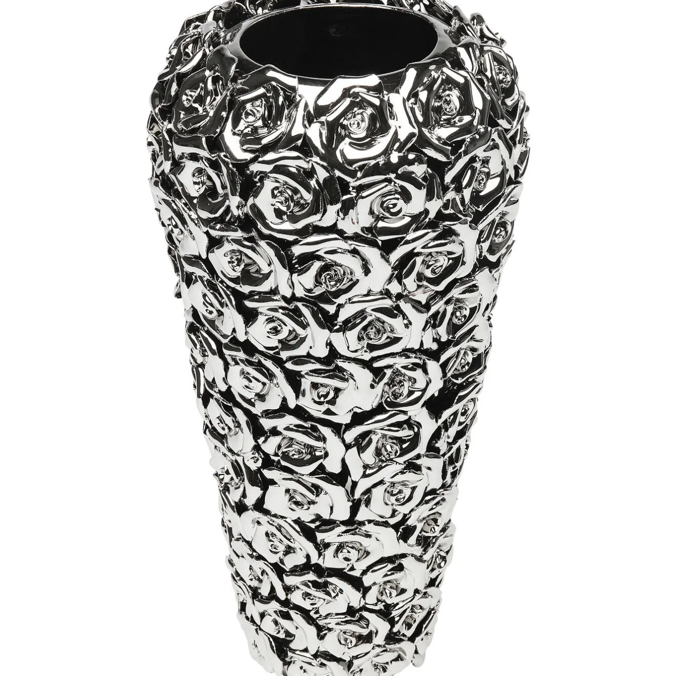 KARE Design Vases|Vase Rose Multi Chrome Pm
