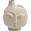 KARE Design Vases|Vase Spherical Face Gauche 16Cm