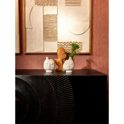 KARE Design Vases|Vase Spherical Face Gauche 16Cm