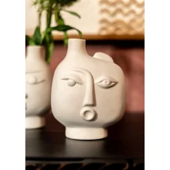 KARE Design Vases|Vase Spherical Face Gauche 16Cm