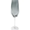 KARE Design Verres|Verre À Champagne Diamond Smoke