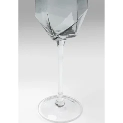 KARE Design Verres|Verre À Champagne Diamond Smoke