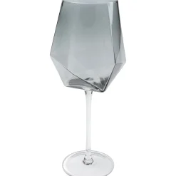 KARE Design Verres|Verre A Vin Diamond Smoke