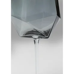 KARE Design Verres|Verre A Vin Diamond Smoke