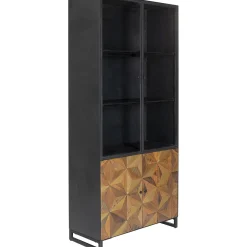 KARE Design Vitrines|Vitrine Illusion Dore 90X180Cm