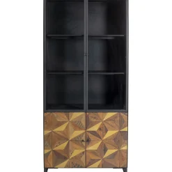 KARE Design Vitrines|Vitrine Illusion Dore 90X180Cm