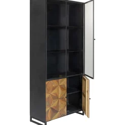 KARE Design Vitrines|Vitrine Illusion Dore 90X180Cm